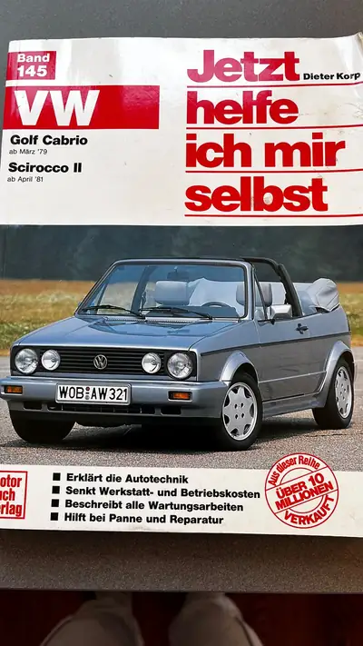 VW Golf 1 Cabriolet Classic-Line — Décapotable culte des années 90, rénovée et fiable — Miniature 11