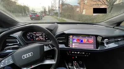 Audi Q4 e-tron 50 quattro — SUV électrique premium 299 ch, 37 000 km — arrière
