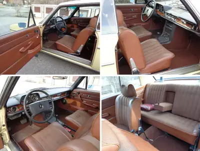 Mercedes-Benz 280 CE — Coupé classique 1973, motorisation 185 ch, première main — Miniature 18