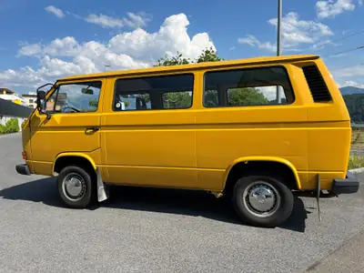 VW T3 Bus mit Rundumsicht 1988 — Classique emblématique, état impeccable — Seitenansicht