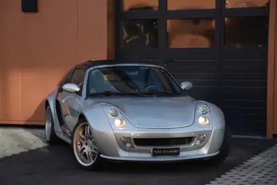 Smart Roadster Brabus 2004 — Cabriolet sportif, moteur turbo, équipements premium — vue extérieure