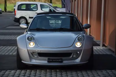 Smart Roadster Brabus 2004 — Cabriolet sportif, moteur turbo, équipements premium — intérieur