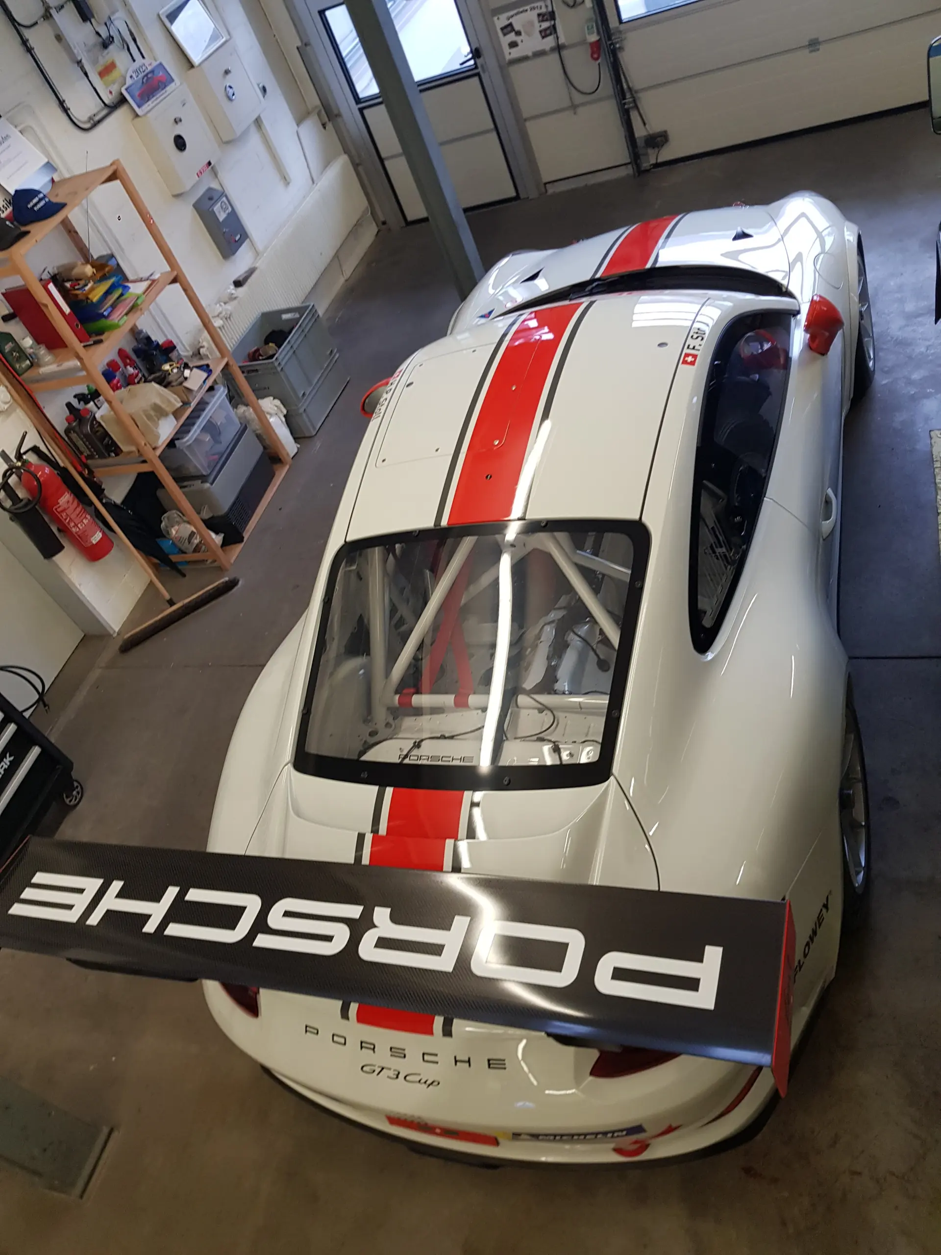Porsche 911 GT3 Cup 991.2 — Légendaire voiture de course, kilométrage exceptionnel