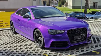 Audi A5 Coupé 2.0 TFSI quattro — Sportivité allemande, 82'000 km seulement — vue extérieure