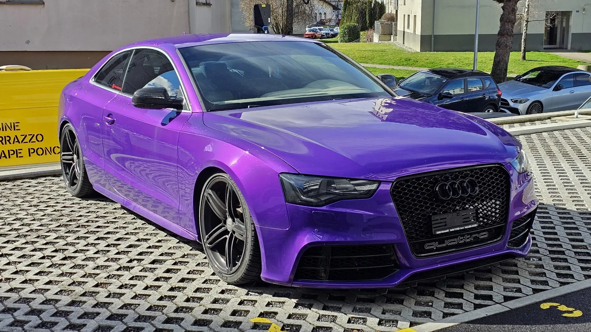 Audi A5 Coupé 2.0 TFSI quattro — Sportivité allemande, 82'000 km seulement — vue extérieure