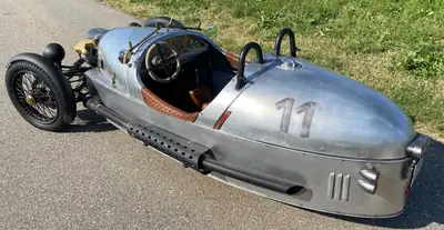 Morgan Threewheeler — Légende britannique unique, restauration complète 2020 — dettaglio