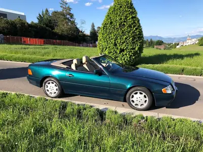 Mercedes-Benz SL 320 — Roadster mythique des années 90, 231 ch et toile électrique — vista esterna