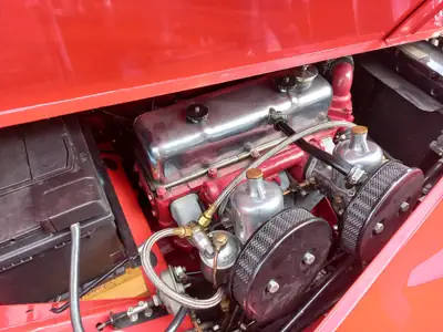 MG TF 1956 — Cabriolet anglais classique, seulement 5200 km — détail