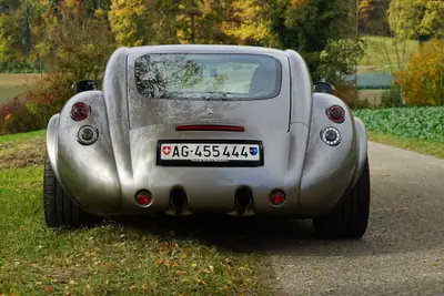 Wiesmann Coupe MF4 GT — Le chef-d'œuvre V8 atmosphérique, seulement 24'000 km — fianco