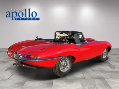 Jaguar E-Type 3.8 Série 1 Cabriolet — Légende des années 60, restauration complète — Heckansicht