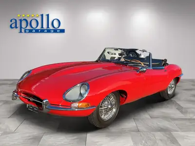 Jaguar E-Type 3.8 Série 1 Cabriolet — Légende des années 60, restauration complète — Außenansicht