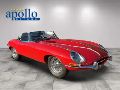 Jaguar E-Type 3.8 Série 1 Cabriolet — Légende des années 60, restauration complète — Seitenansicht