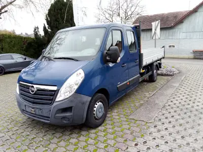 Opel Movano 3.5t — Plateau 3 côtés, 22 000 km, état impeccable — intérieur