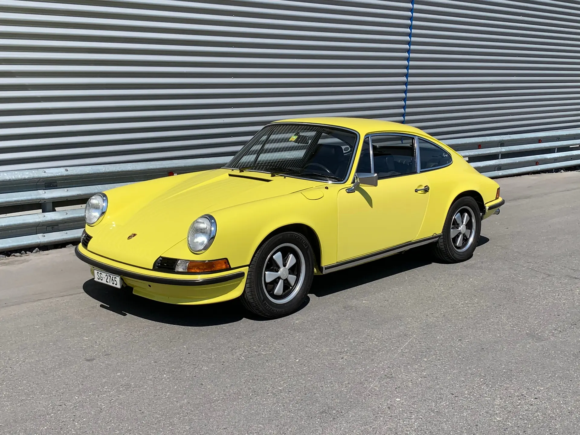 Porsche 911 E Coupé 1972 — Légende jaune, matching-numbers, sans sinistre