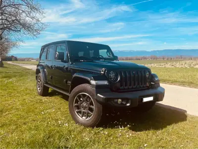 Jeep Wrangler Unlimited 80th Anniversary — Mythique 4x4 avec 53'000 km seulement — exterior view