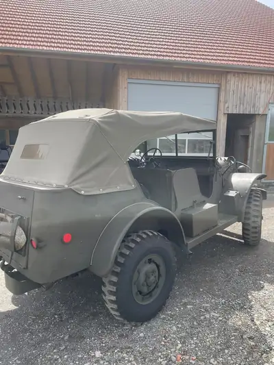 Dodge WC-56 1944 — Cabriolet militaire légendaire, 6 places, moteur essence robuste — Seitenansicht