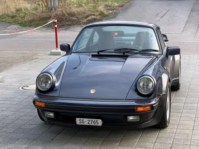 Porsche 911 930 Turbo 1986 — Légende turbo des années 80, matching numbers — côté
