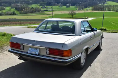 Mercedes-Benz SL 300 1986 — Cabriolet de prestige, état d'origine préservé — cruscotto