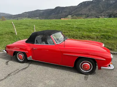 Mercedes-Benz 190 SL Oldtimer 1959 — Cabriolet légendaire, authentique et préservé — vista esterna