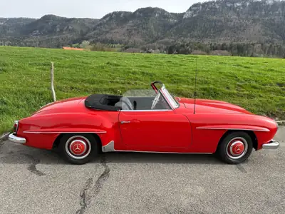 Mercedes-Benz 190 SL Oldtimer 1959 — Cabriolet légendaire, authentique et préservé — interni