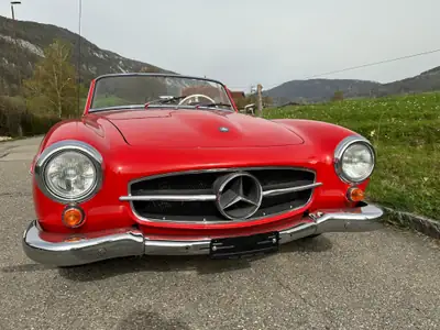 Mercedes-Benz 190 SL Oldtimer 1959 — Cabriolet légendaire, authentique et préservé — Miniatura 7