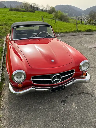 Mercedes-Benz 190 SL Oldtimer 1959 — Cabriolet légendaire, authentique et préservé — Miniatura 9