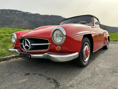 Mercedes-Benz 190 SL Oldtimer 1959 — Cabriolet légendaire, authentique et préservé — Miniatura 8