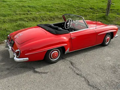 Mercedes-Benz 190 SL Oldtimer 1959 — Cabriolet légendaire, authentique et préservé — Miniatura 11
