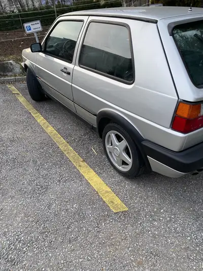 VW Golf Coupé 1990 — Classique authentique, état d'origine préservé — interni