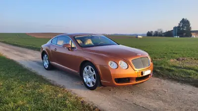 Bentley Continental GT 6.0 — Coupé de prestige, 560 ch, entretien à jour — exterior view