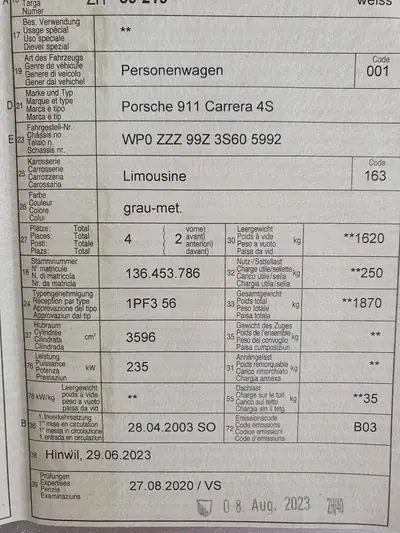 Porsche 911 Carrera 4 S — Le coupé sportif allemand de référence, 320 ch — Miniature 9