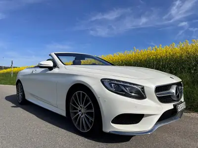 Mercedes-Benz S 500 Cabriolet 9G-Tronic — Élégance décapotable et puissance 455 ch — fianco