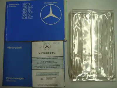 Mercedes-Benz SL 280 — Roadster cabriolet mythique, argenté métallisé, entretien impeccable — Miniatur 11