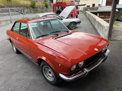 FIAT 124 CC1 1973 — Coupé cabriolet vintage, 68'000 km, sans sinistre — Detail