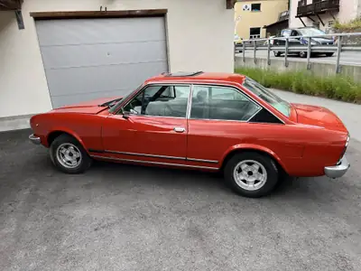 FIAT 124 CC1 1973 — Coupé cabriolet vintage, 68'000 km, sans sinistre — Miniatur 9
