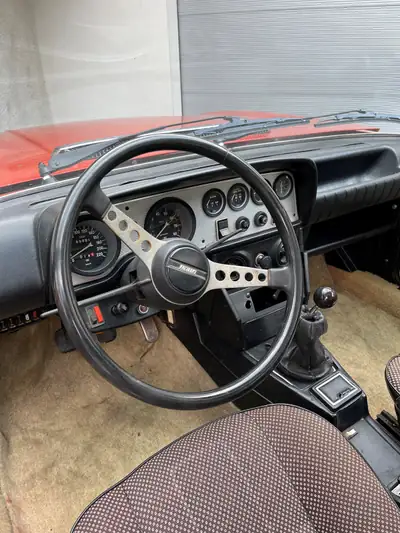 FIAT 124 CC1 1973 — Coupé cabriolet vintage, 68'000 km, sans sinistre — Miniatur 11