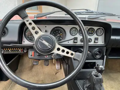 FIAT 124 CC1 1973 — Coupé cabriolet vintage, 68'000 km, sans sinistre — Miniatur 15