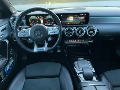 Mercedes-Benz CLA 35 AMG Shooting Brake — Berline sportive 4Matic, 306 ch, finition premium — Seitenansicht