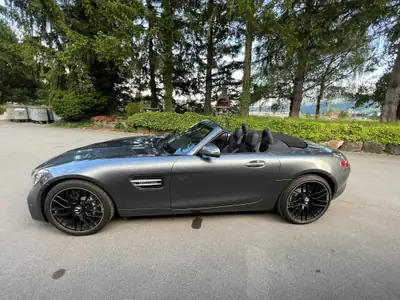 Mercedes-AMG GT Roadster — Cabriolet sportif 476 ch, très faible kilométrage — Miniatura 7