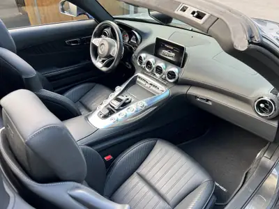 Mercedes-AMG GT Roadster — Cabriolet sportif 476 ch, très faible kilométrage — Miniatura 10