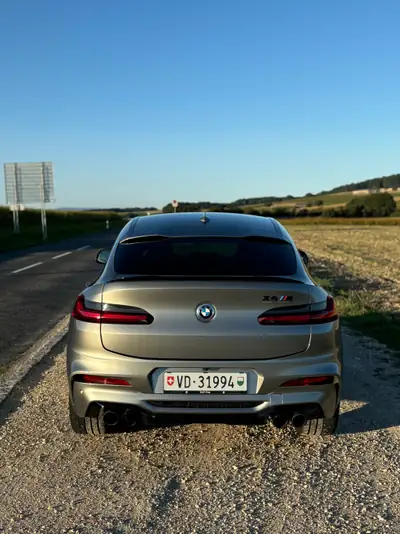 BMW X4M M Competition Steptronic — SUV Performance 510 ch, Historique sans sinistre — arrière