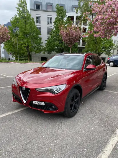 Alfa Romeo Stelvio 2.2 JTDM Q4 — SUV premium diesel, 117'000 km, sans sinistre — arrière