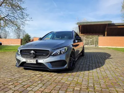 Mercedes-Benz C 43 AMG 4Matic — Break sportif, 367 ch et transmission 9G-Tronic — Heckansicht