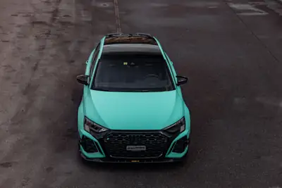 Audi RS3 Sportback 2.5 TSI quattro — 500 ch, ABT tuning, moins de 3000 km — Seitenansicht