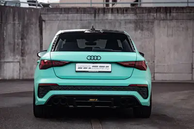 Audi RS3 Sportback 2.5 TSI quattro — 500 ch, ABT tuning, moins de 3000 km — Heckansicht