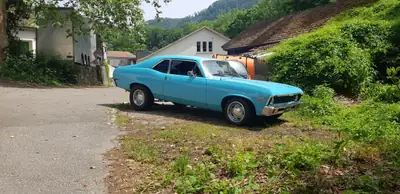 Chevrolet Nova 1972 — Muscle car légendaire, 300 ch, histoire authentique — vue extérieure