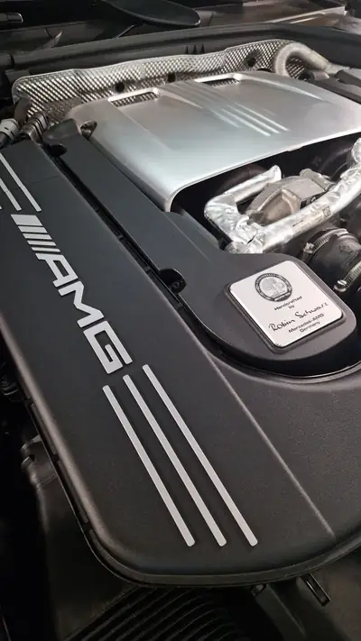Mercedes-Benz C 63 S AMG Speedshift — Performance brute, garantie constructeur et très peu roulée — Miniatura 11