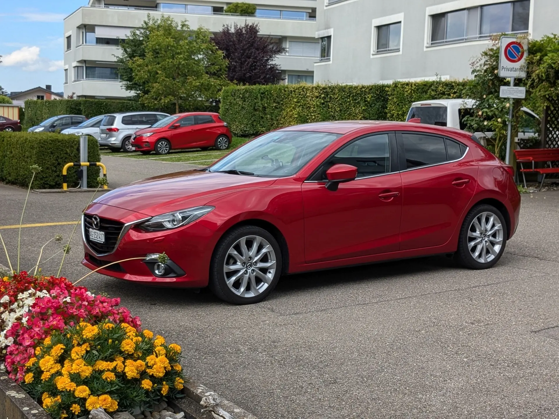 Mazda 3 2.0 16V Revolution — Berline fiable, entretien récent, 192'000 km — Außenansicht