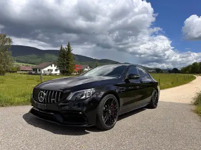 Mercedes-Benz C 63 S AMG Speedshift — Performance 510 ch, 26 000 km seulement — Heckansicht