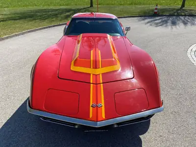 Chevrolet Corvette Stingray Targa 1968 — Légende américaine, kilométrage exceptionnel — cruscotto